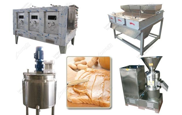 Cleaning Peanut Butter Production Machine