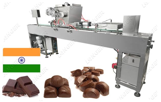 PLC Controlled Chocolate Bar Making Machine in India